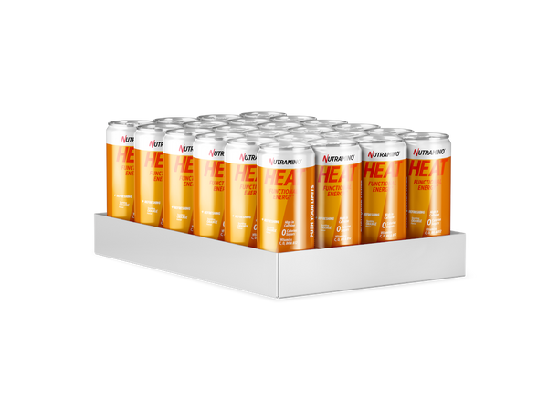 Pre workout Nutramino Heat Orange (aroma portocale) | bax de 24buc