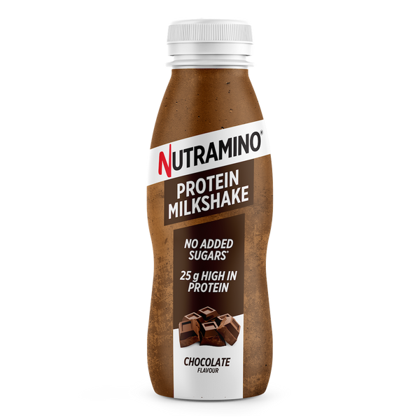 Shake proteic Nutramino fara zahar adaugat, Chocolate (aroma ciocolata) | bax de 12buc