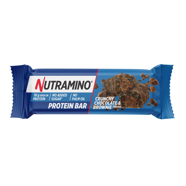 Batoane proteice Nutramino Chocolate Brownie (aroma ciocolata biscuiti) | cutie de 12buc