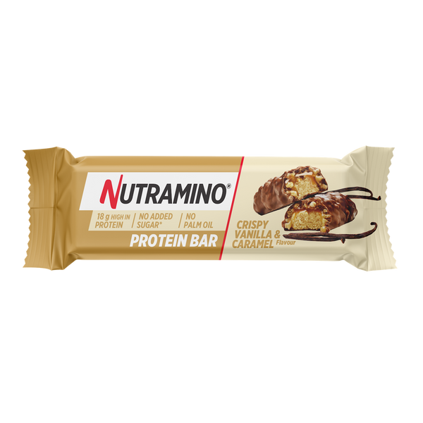 Batoane proteice Nutramino Crispy Vanilla & Caramel 