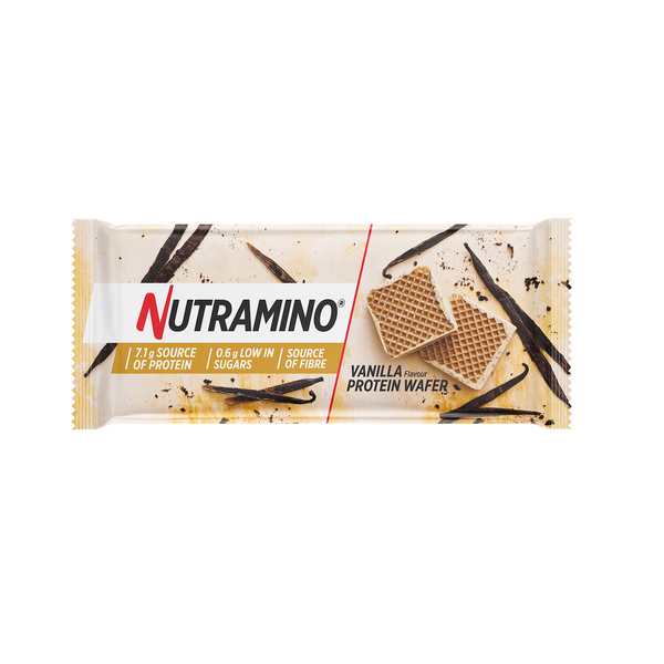 Napolitane proteice Nutramino Nutra-Go Chocolate Vanilla | cutie de 12buc