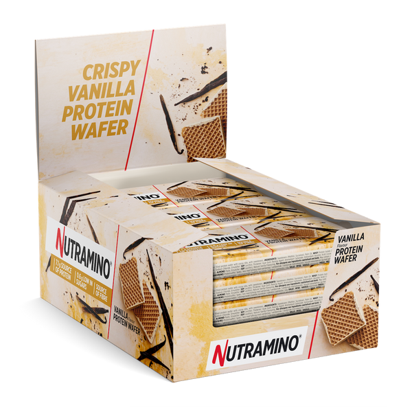 Napolitane proteice Nutramino Nutra-Go Chocolate Vanilla | cutie de 12buc