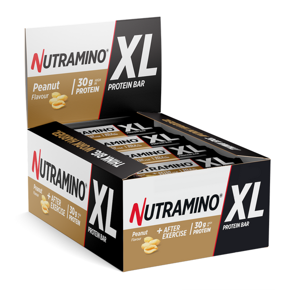 Batoane proteice Nutramino XL Peanut | cutie de 16buc