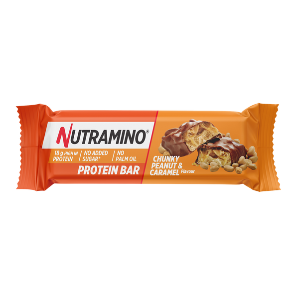 Batoane proteice Nutramino Chunky Peanut & Caramel 