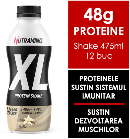 Shake proteic Nutramino XL Vanilla | bax de 12buc
