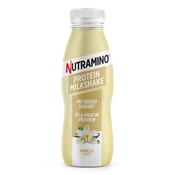 Shake proteic Nutramino fara zahar adaugat, Vanilla (aroma vanilie) | bax de 12buc
